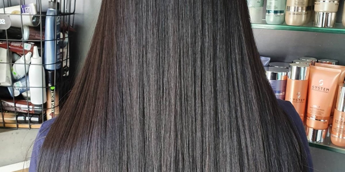 Evolution Keratin Smoothing Treatment on Long natural hair